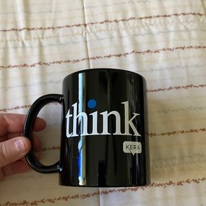This is a KERA PBS think coffee mug never used.